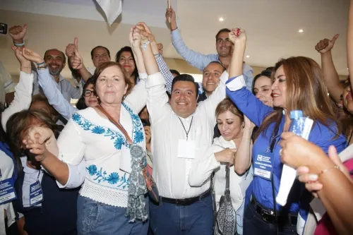 Zaldívar gana la interna del PAN y es el nuevo dirigente en la capital