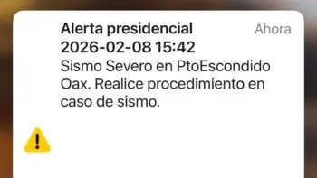 Afinan cambios a la alerta en celulares previo a simulacro del 18 de febrero