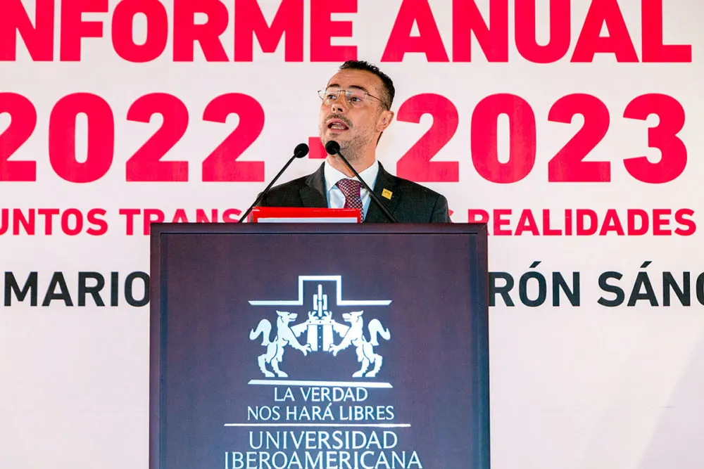 Mario Patrón rinde su cuarto informe de labores como rector de la Ibero ...