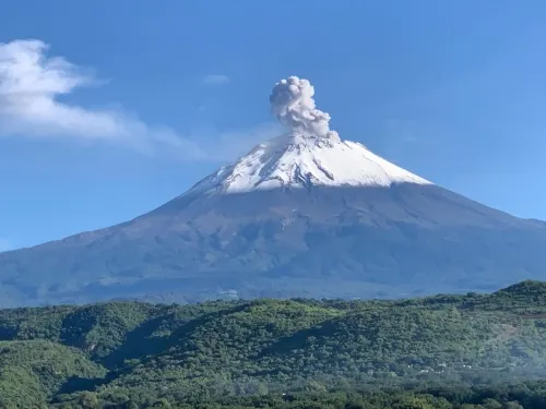 Exhorta PC a respetar el radio de restricción de acceso al Popocatépetl