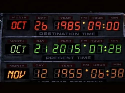 #BackToTheFutureDay hace 4 años McFly llegó al futuro