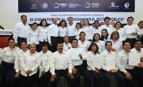 Puebla, líder nacional en materia de certificación de competencias laborales