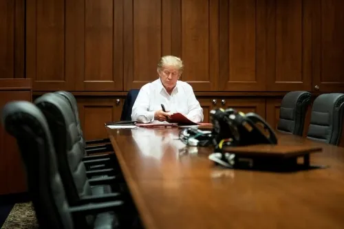 Donald Trump podría ser dado de alta del hospital el lunes