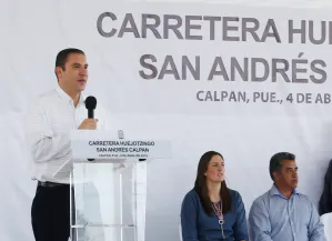 Supervisa gobierno carretera Huejotzingo-Calpan
