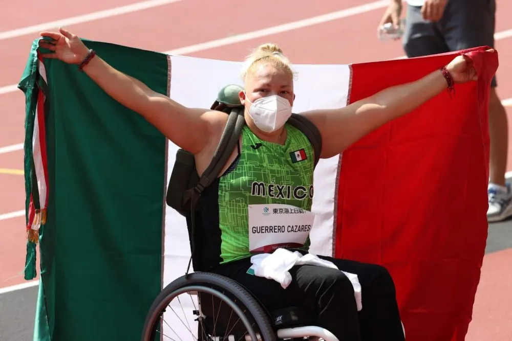 Rosa María Guerrero gana bronce en lanzamiento de disco