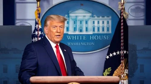 Reitera Trump que hubo “tremendo fraude” en las elecciones