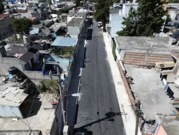 Supervisa Ayuntamiento de Puebla conclusión de obra en la colonia San José Los Cerritos
