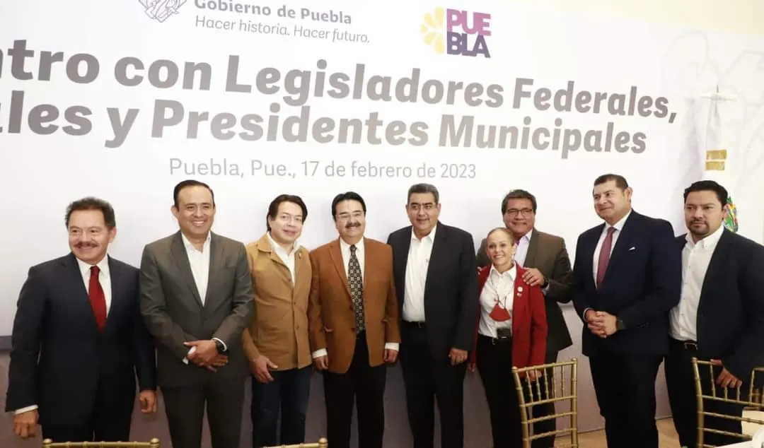 Reunión de Morena en Puebla