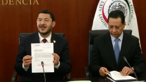 Senado recibe iniciativa de AMLO para eliminar fuero