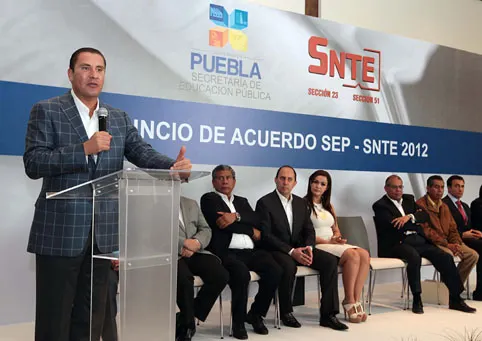 Cierran acuerdos salariales SEP Puebla – SNTE 2012