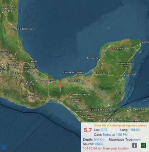 Sin daños en Puebla por sismo de 5.7