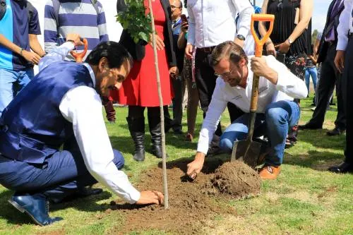 Gobierno de Puebla contribuye al cuidado del medio ambiente plantando cerca de ocho mil árboles