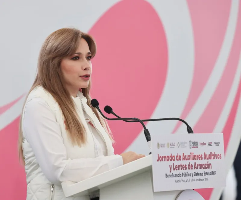 Cecilia Arellano Pérez, presidenta honoraria del Patronato del SEDIF Puebla. Foto: Especial