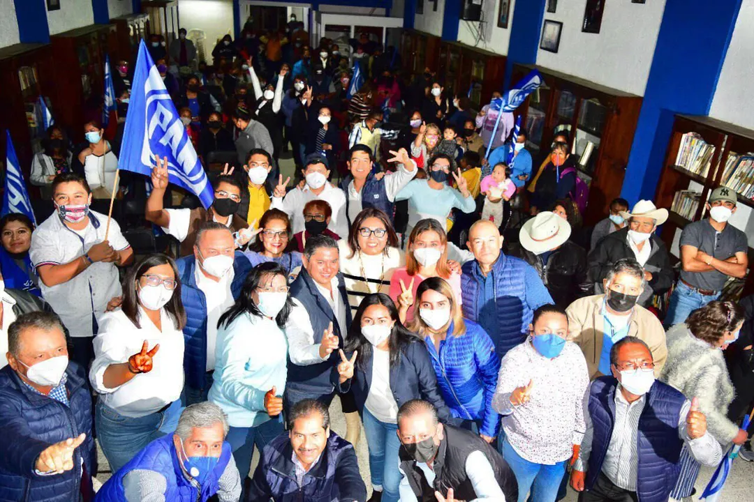 Tehuacán ya eligió, militantes Panistas respaldan a Genoveva Huerta
