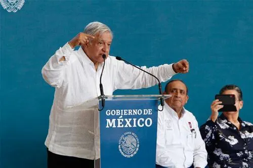 Amor y paz con Estados Unidos, expresa López Obrador