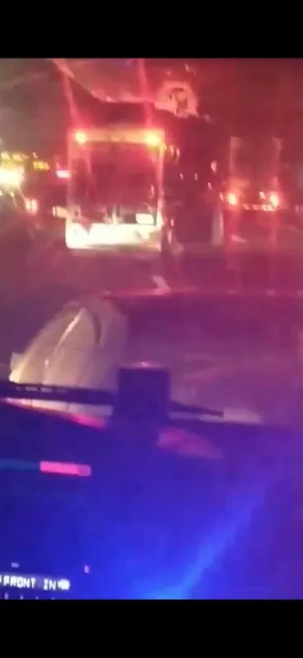 Graban violento robo de una camioneta en la de la caseta de San Martín Texmelucan