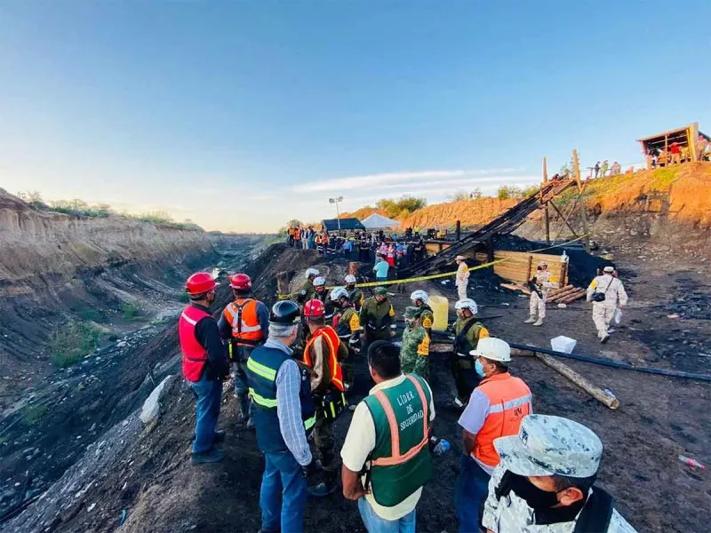 Encuentran cuerpo de minero muerto tras derrumbe en Coahuila