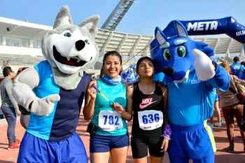 BUAP celebra con éxito la “Primera carrera de la mujer”