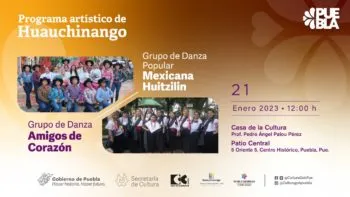 Casa de la Cultura albergará programa artístico de Huauchinango