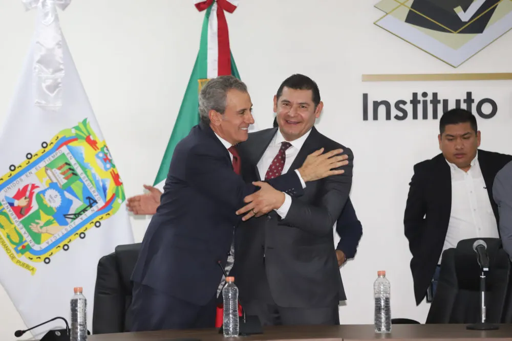 Alejandro Armenta Mier y Pepe Chedraui/ Foto:  Daniela Portillo/ ES image.mx