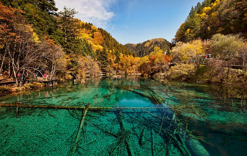lago de Jiuzhaigou