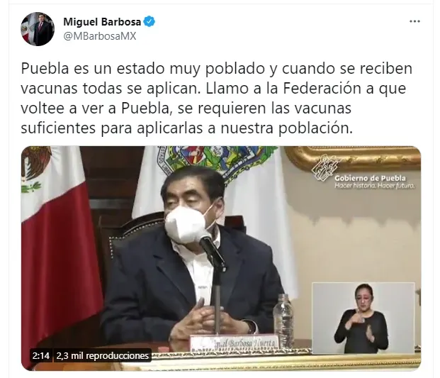 Las vacunas contra el Covid-19 y el apoyo selectivo desde Palacio Nacional