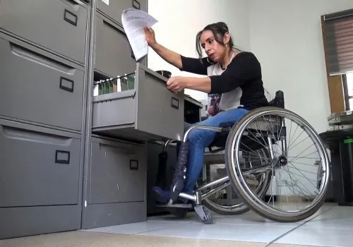Araceli, de la Secretaría de Bienestar, ejemplo de persistencia