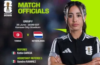 Katia Itzel García hará historia como la primera árbitra mexicana en dirigir un partido de un Mundial