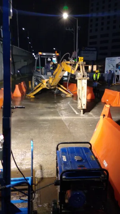 Agua de Puebla repara 8 fugas de agua ubicadas en concreto hidráulico