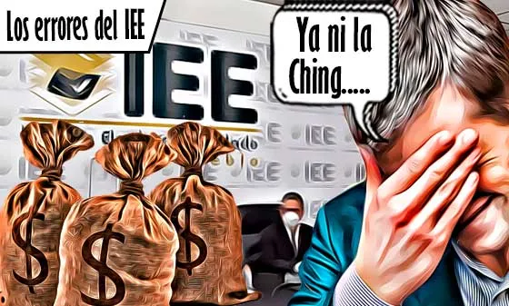 Quién pagará el error de 5 millones del IEE