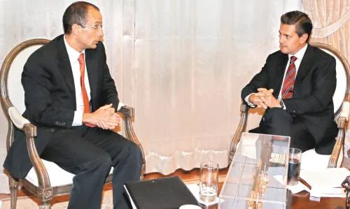 Presidencia borra fotografías de Lozoya y Odebrecht