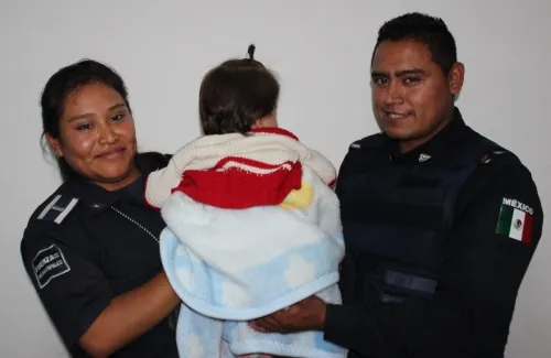 Ubicó SSPTM a bebé reportada desaparecida en Tlaxcala