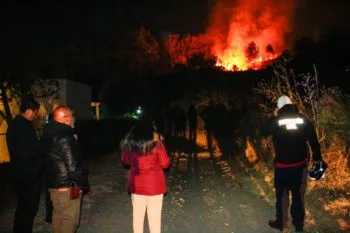 Incendio en San Pedro Cholula, controlado al 95 %; autoridades aseguran que no hay riesgo para la población