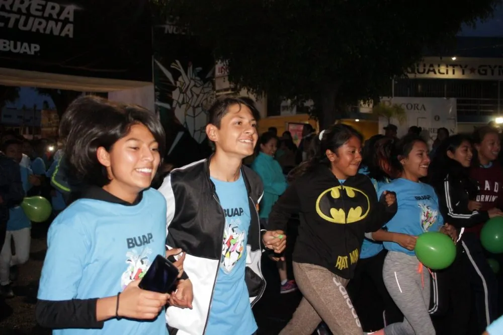 Carrera nocturna BUAP