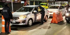 Efectúa policía municipal dispositivo alcoholímetro