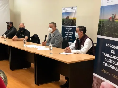 Promueve gobierno colocación de 150 trabajadores agrícolas en Canadá