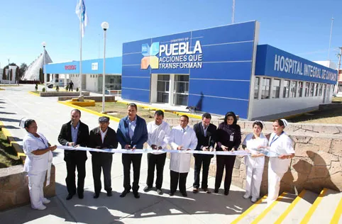 RMV pone en operación hospital integral de Cuyoaco