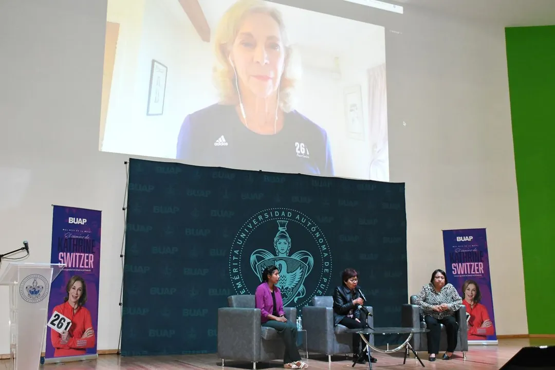 Buap Conferencia Kathrine Switzer