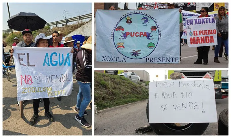 Xoxtla Conflicto Agua