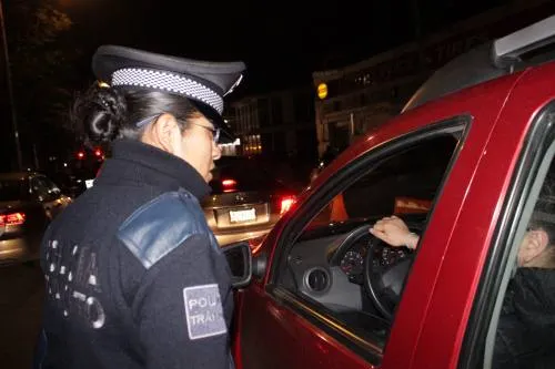 Despliega SSPTM de Puebla operativo alcoholímetro en diversos puntos de la ciudad
