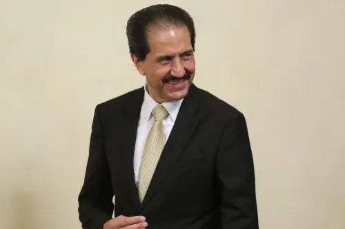 Alfonso Esparza felicita a Miguel Barbosa Huerta