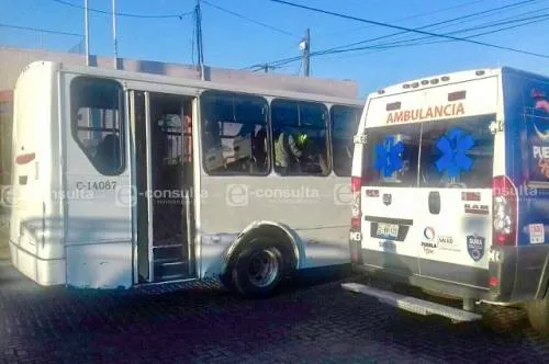 Pasajera resulta herida tras asalto a Ruta 18