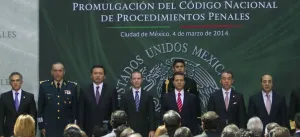 Presidencia decreta Código Nacional de Procedimientos Penales