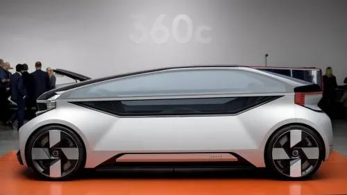 Volvo presenta taxi autónomo para competir hasta con aerolíneas