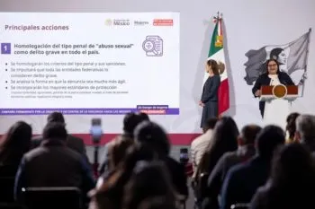 Gobierno de México presenta plan contra el abuso sexual: acceso a la justicia y cambio cultural en la sociedad