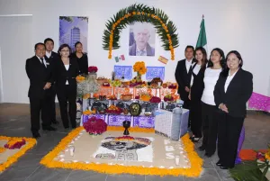Con ofrendas, recordaron a Don Francisco Bada Sánchez