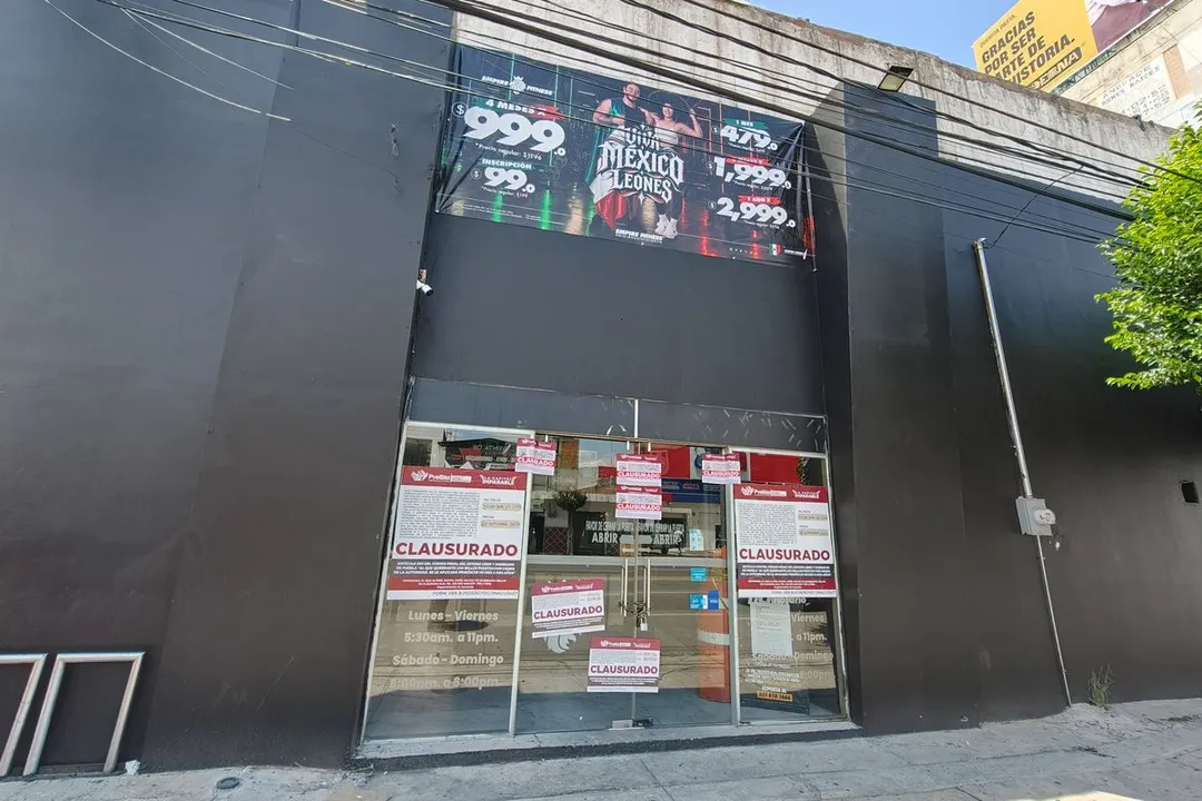 Empire Fitness 31 Pte Clausurado