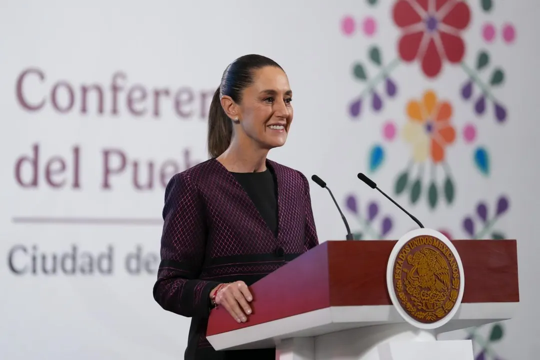 Niega Sheinbaum incitar protestas en Estados Unidos y acusa campaña de desinformación