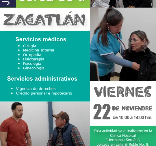 Invita ISSSTEP a jornada de atención en Zacatlán