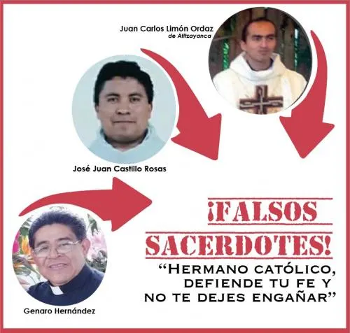 Arzobispo advierte sobre la presencia de falsos sacerdotes católicos